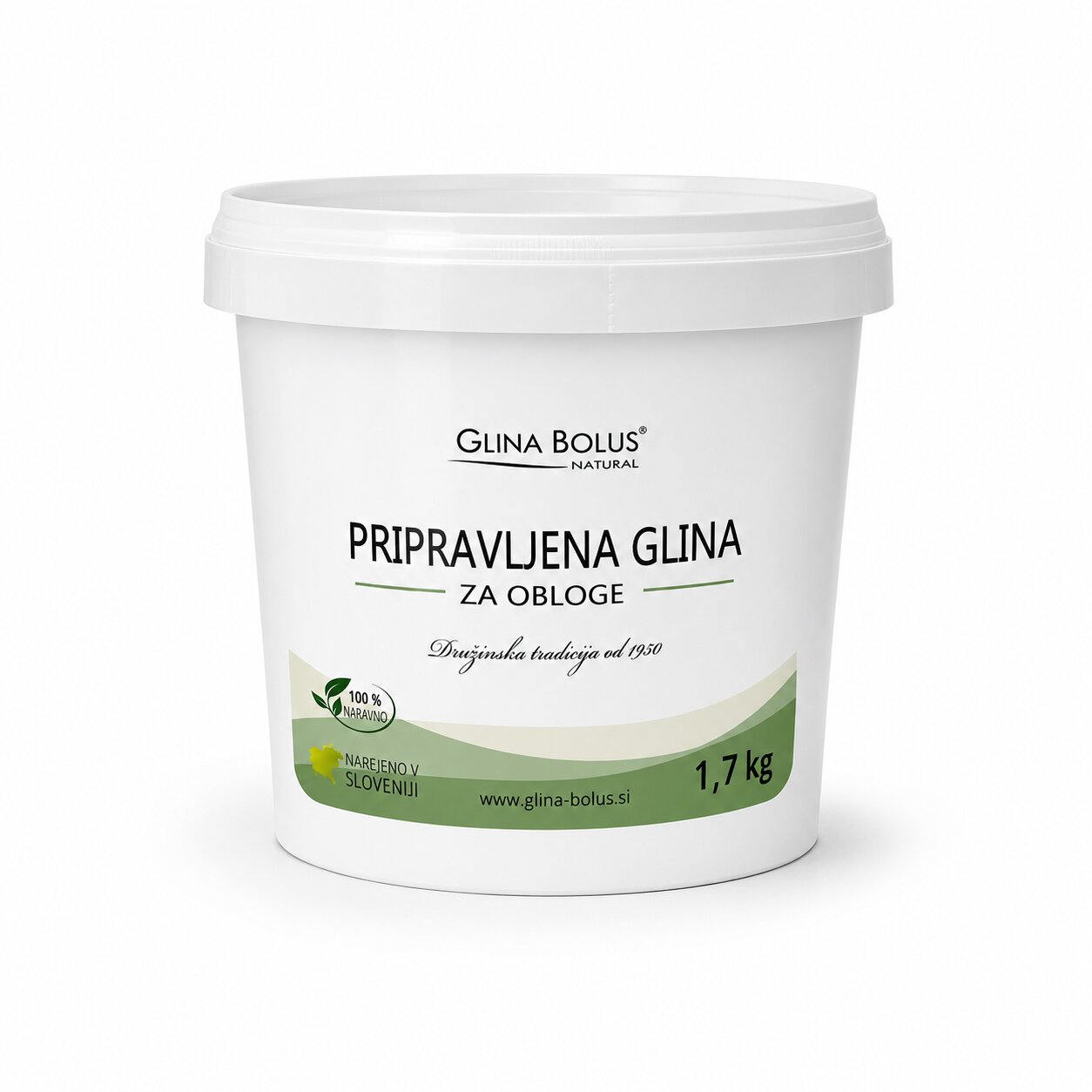 Glinena obloga 1.7kg